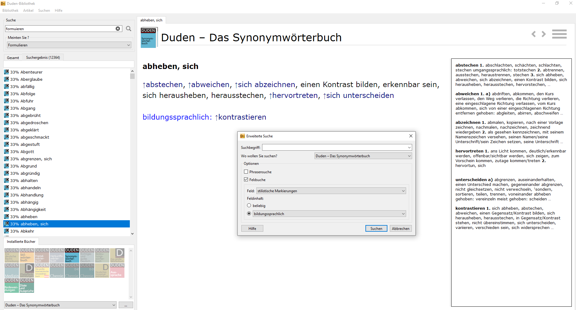 Duden – Das Synonymwörterbuch