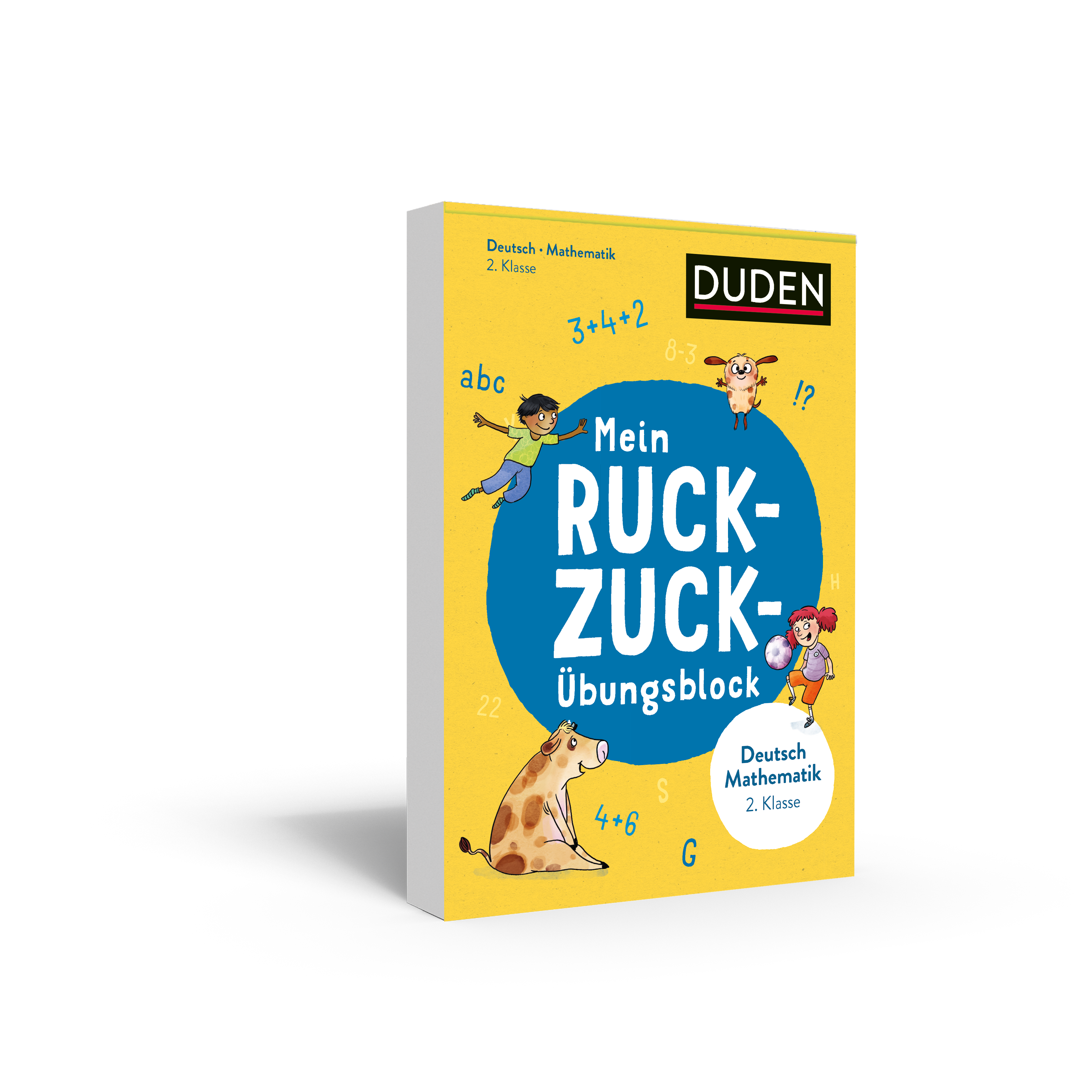 Mein Ruckzuck-Übungsblock Deutsch/Mathe 2. Klasse Mein Ruckzuck-Übungsblock Deutsch/Mathe 2. Klasse