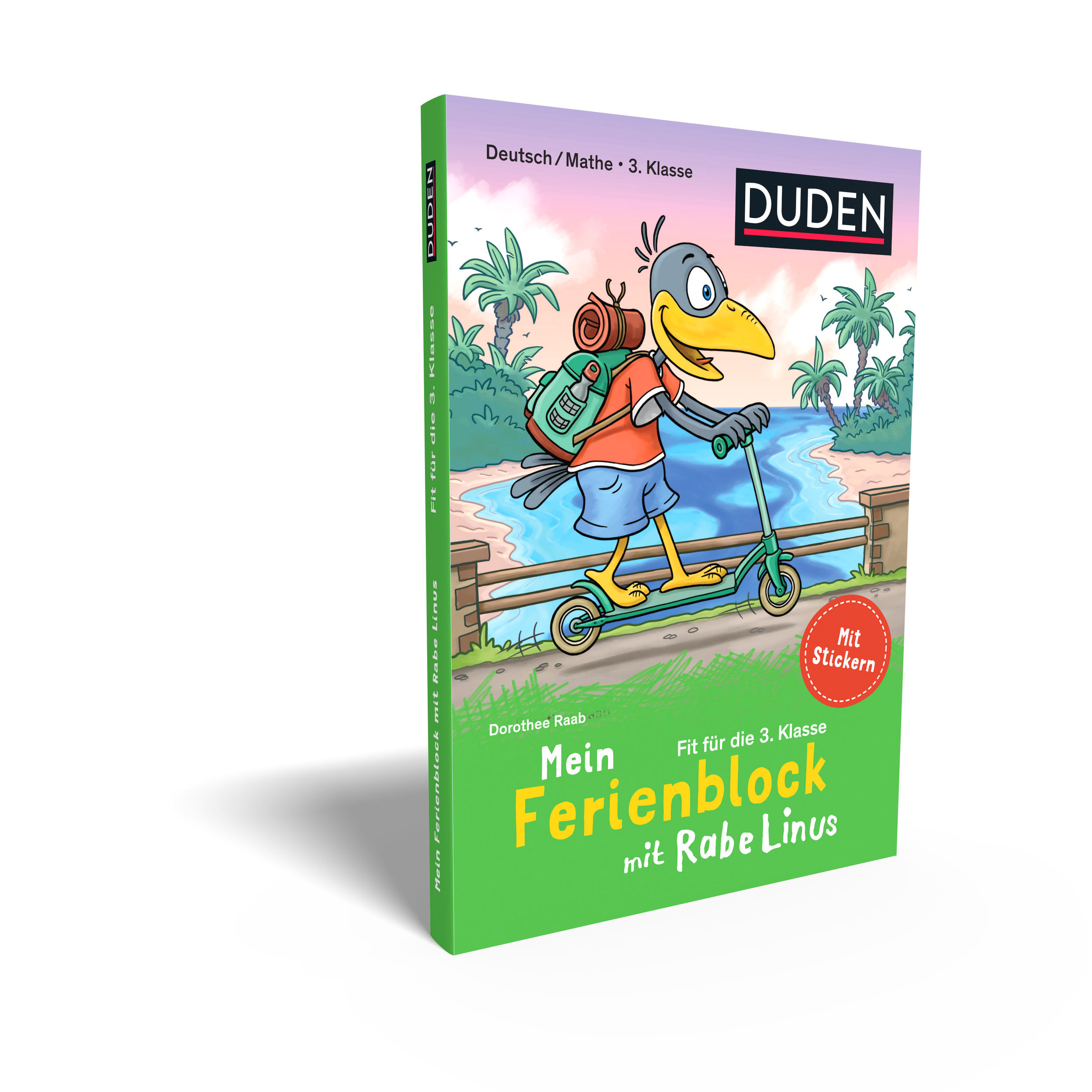 Mein Ferienblock mit Rabe Linus – Fit für die 3. Klasse