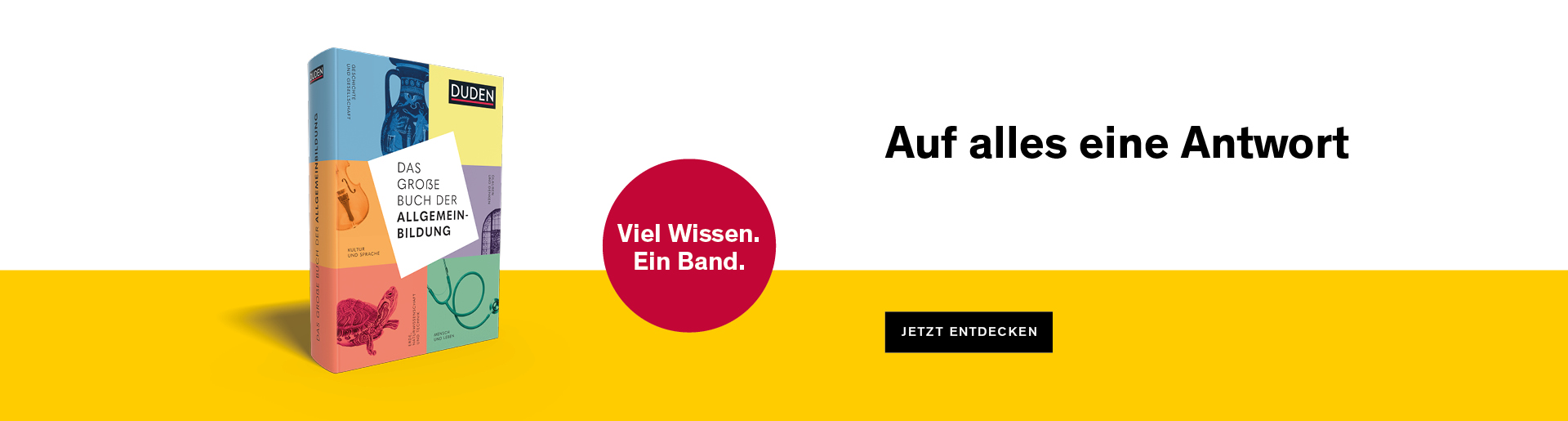 Banner: Auf alles eine Antwort 