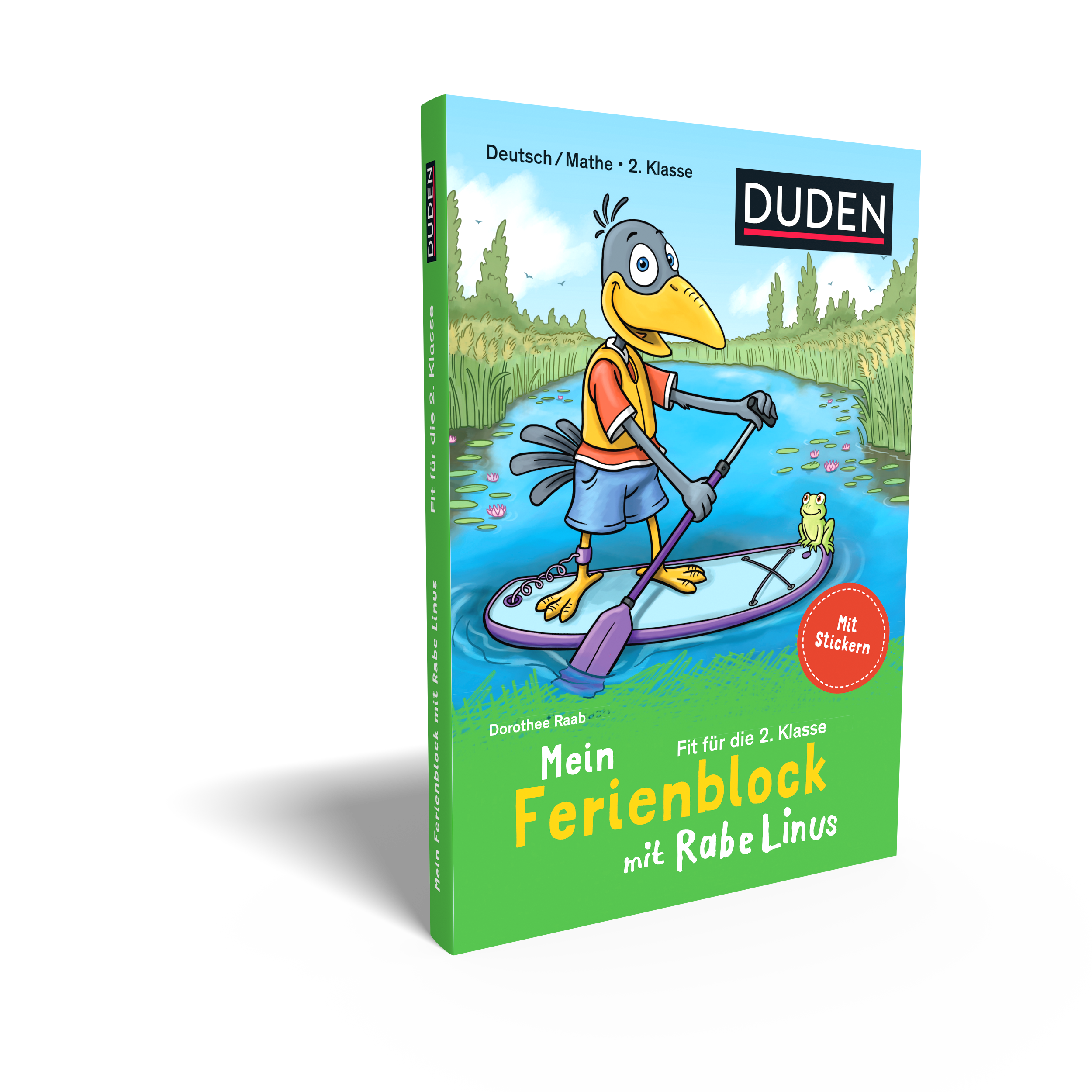 Mein Ferienblock mit Rabe Linus – Fit für die 2. Klasse