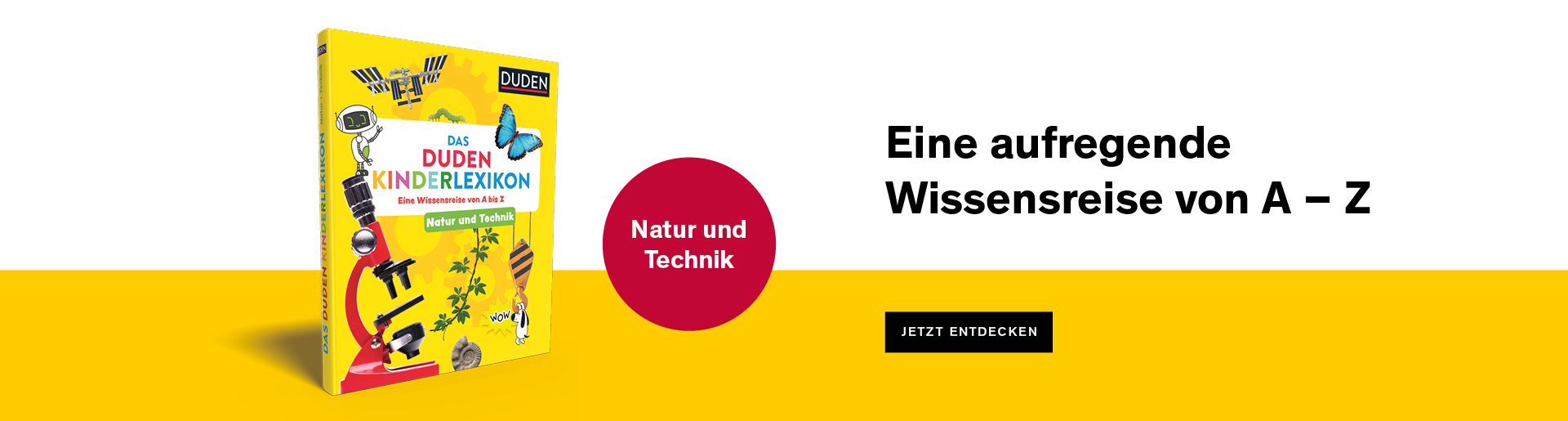 Banner: Eine aufregende Wissensreise von A-Z