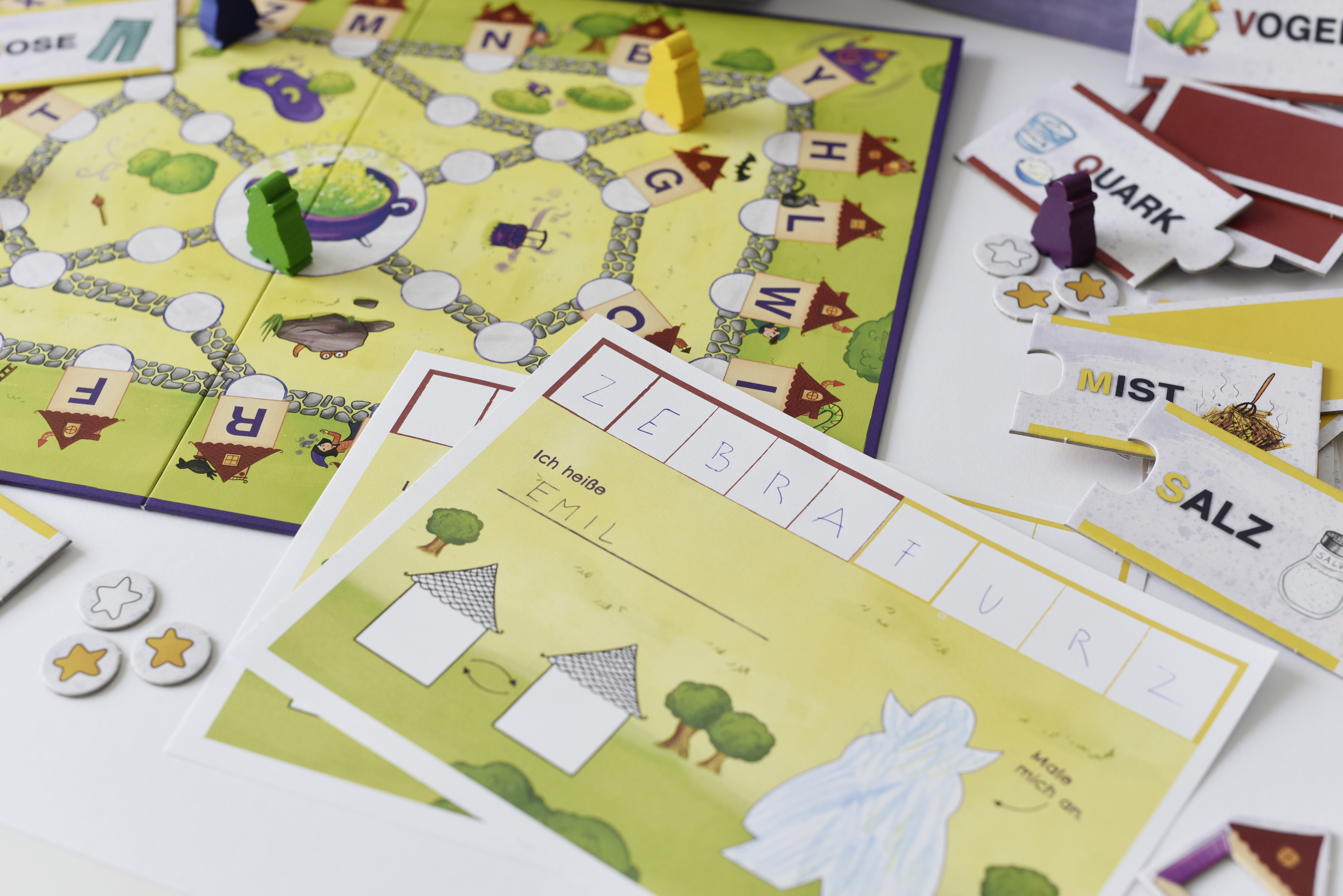 Weltenfänger: Die Stadt der magischen Buchstaben (Spiel) - ab 5 Jahren Weltenfänger: Die Stadt der magischen Buchstaben (Spiel) - ab 5 Jahren