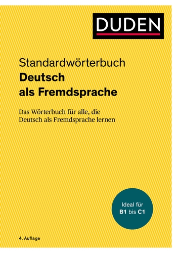 Duden – Deutsch als Fremdsprache – Standardwörterbuch Duden – Deutsch als Fremdsprache – Standardwörterbuch