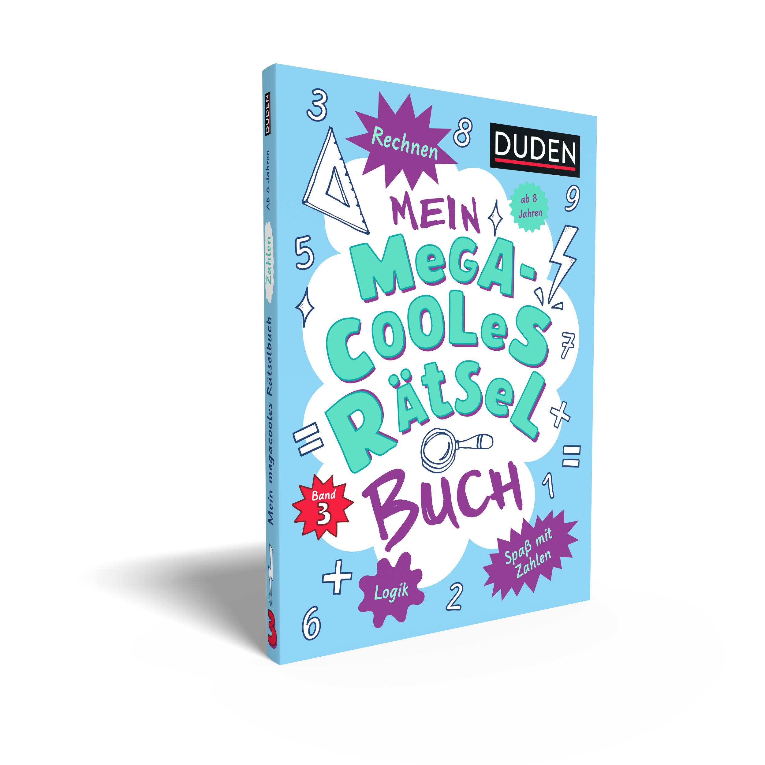 Mein megacooles Rätselbuch - Rechnen | Logik | Spaß mit Zahlen - ab 8 Jahren - Band 3