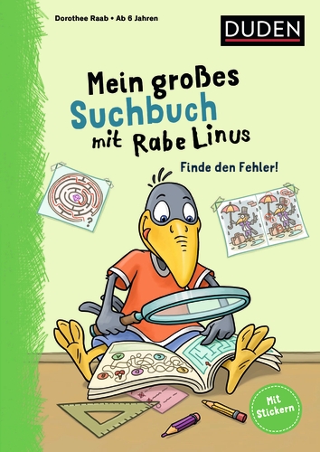 Mein großes Suchbuch mit Rabe Linus