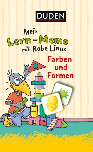 Mein Lern-Memo mit Rabe Linus – Farben und Formen
