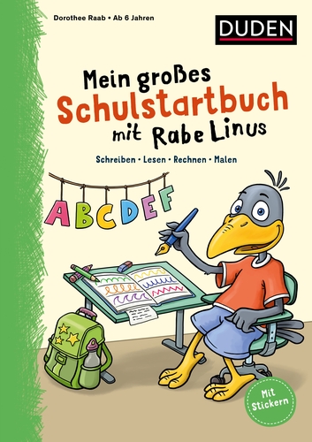 Mein großes Schulstartbuch mit Rabe Linus