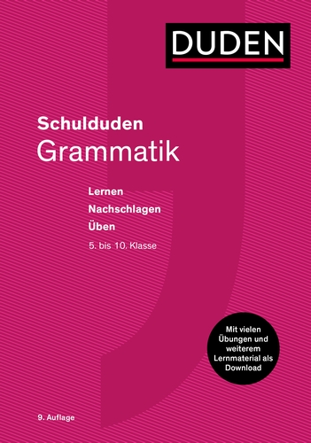 Schulduden Grammatik Schulduden Grammatik