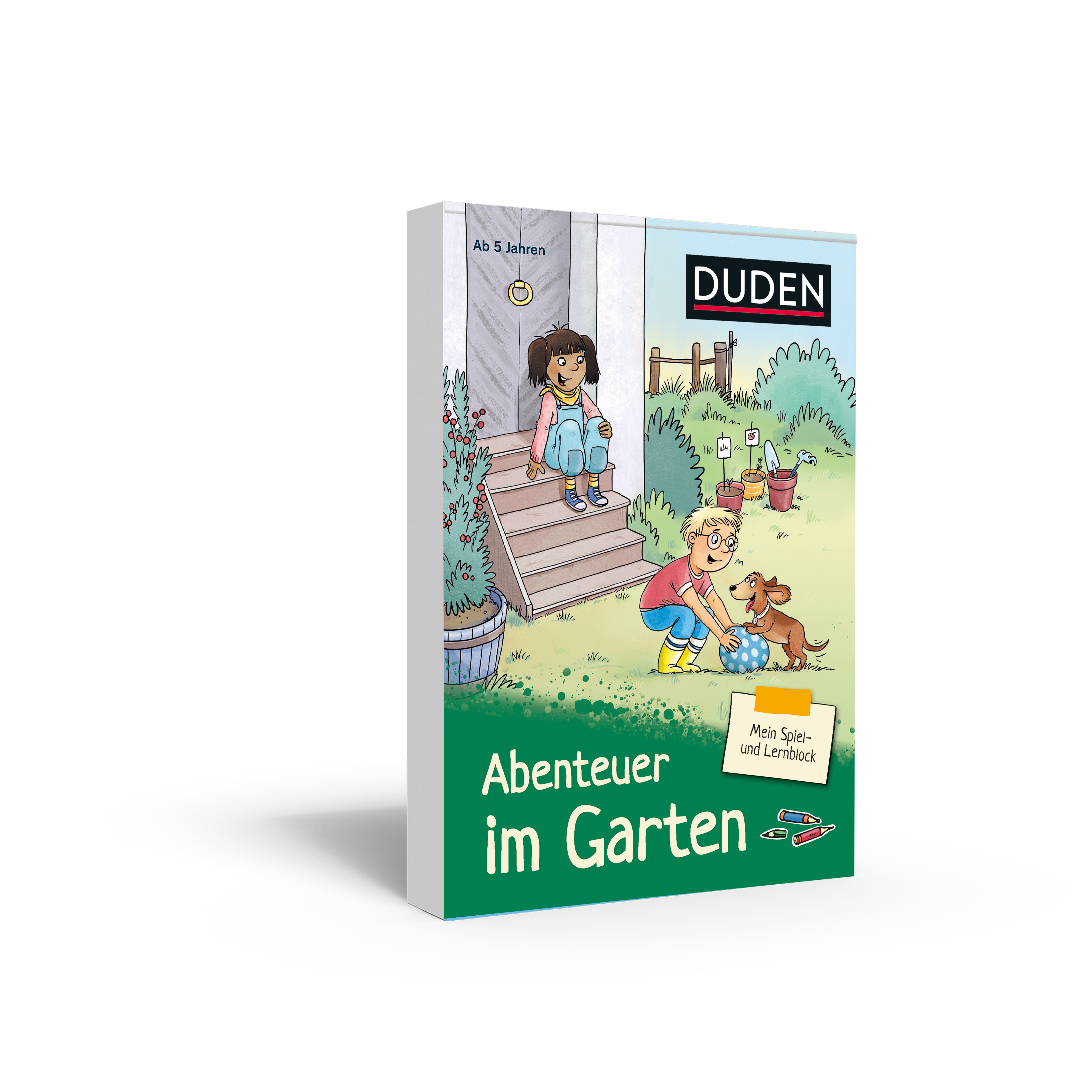 Mein Spiel- und Lernblock 4 - Abenteuer im Garten Mein Spiel- und Lernblock 4 - Abenteuer im Garten