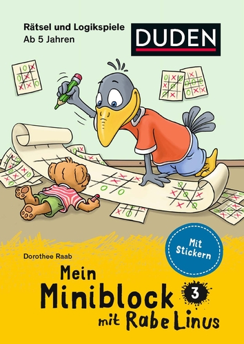 Mein Miniblock mit Rabe Linus - Rätsel und Logikspiele Mein Miniblock mit Rabe Linus - Rätsel und Logikspiele