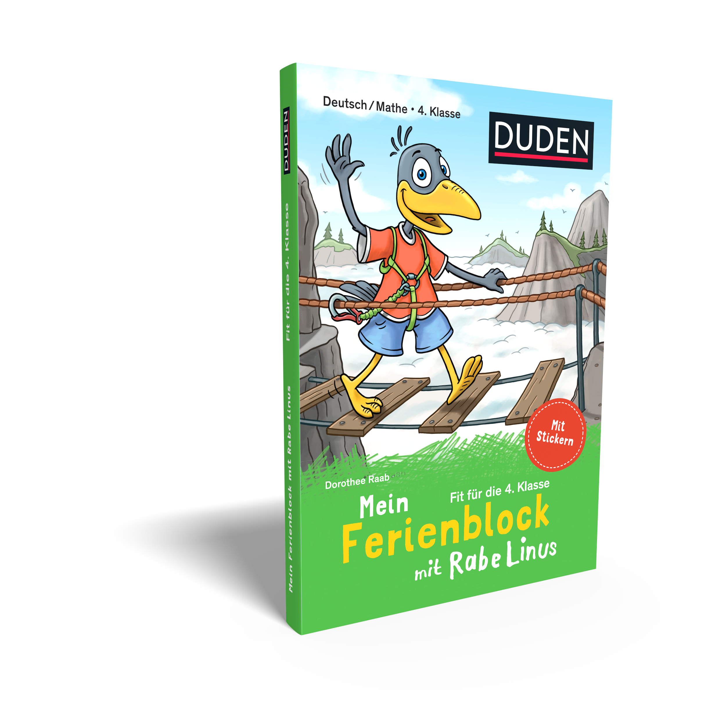 Mein Ferienblock mit Rabe Linus – Fit für die 4. Klasse