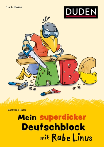 Mein superdicker Deutschblock mit Rabe Linus Mein superdicker Deutschblock mit Rabe Linus