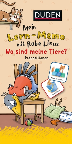 Mein Lern-Memo mit Rabe Linus - Wo sind meine Tiere? Mein Lern-Memo mit Rabe Linus - Wo sind meine Tiere?