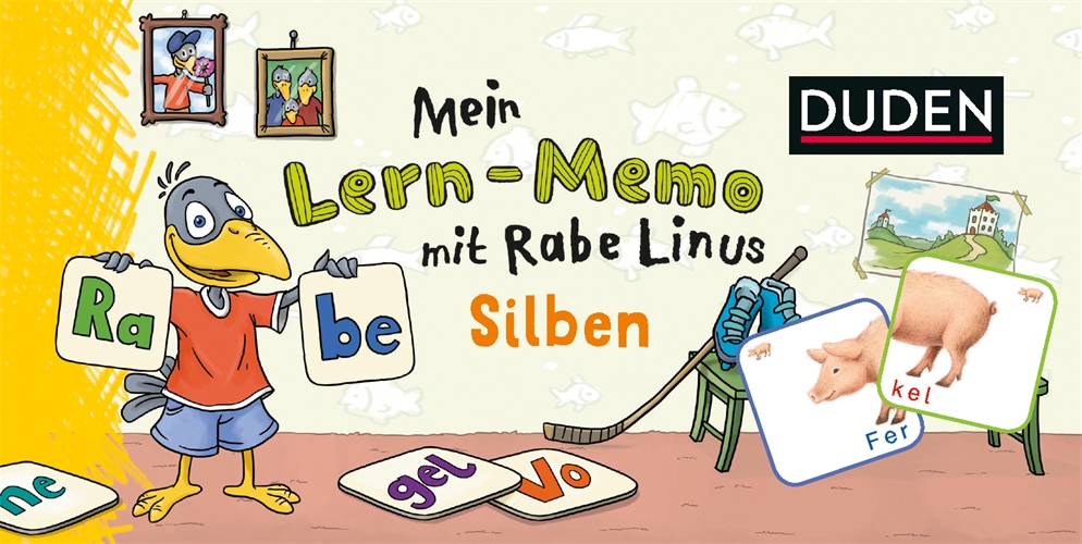 Mein Lern-Memo mit Rabe Linus - Silben