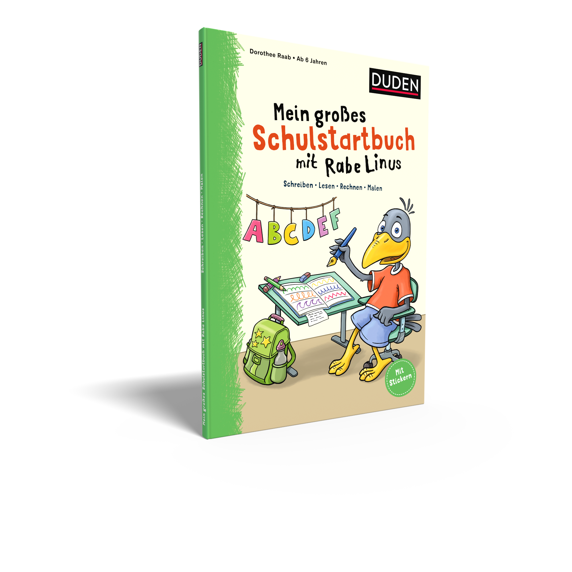 Mein großes Schulstartbuch mit Rabe Linus