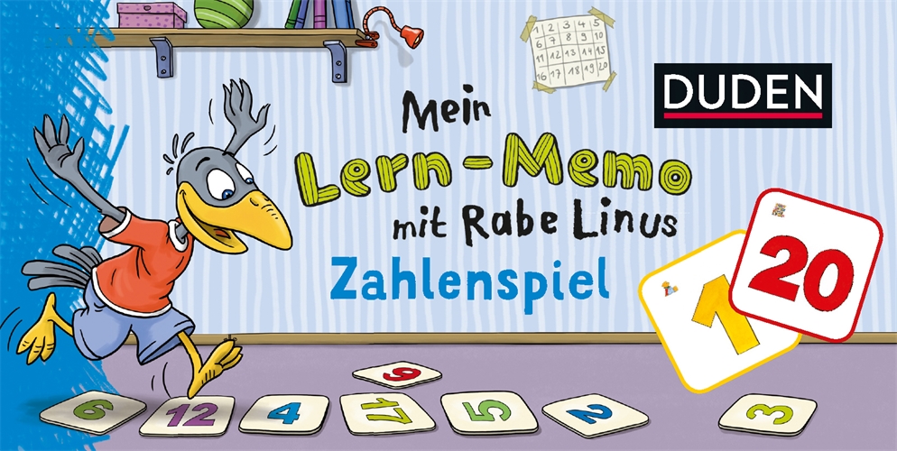 Mein Lern-Memo mit Rabe Linus - Zahlenspiel