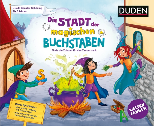 Weltenfänger: Die Stadt der magischen Buchstaben (Spiel) - ab 5 Jahren Weltenfänger: Die Stadt der magischen Buchstaben (Spiel) - ab 5 Jahren
