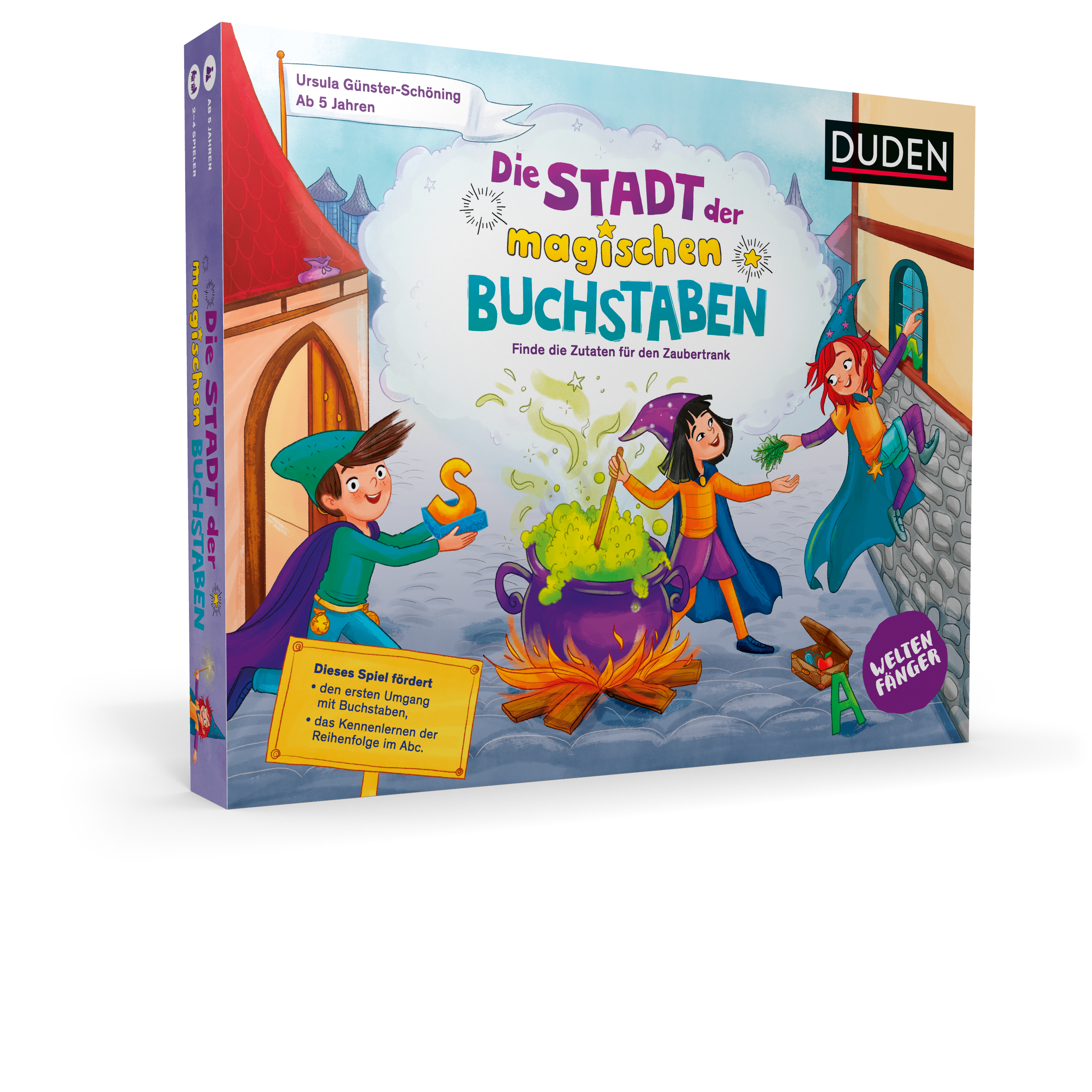 Weltenfänger: Die Stadt der magischen Buchstaben (Spiel) - ab 5 Jahren Weltenfänger: Die Stadt der magischen Buchstaben (Spiel) - ab 5 Jahren