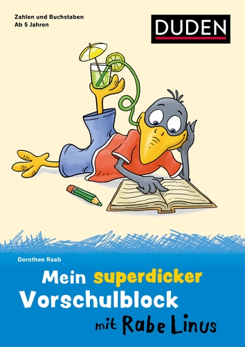 Mein superdicker Vorschulblock mit Rabe Linus Mein superdicker Vorschulblock mit Rabe Linus