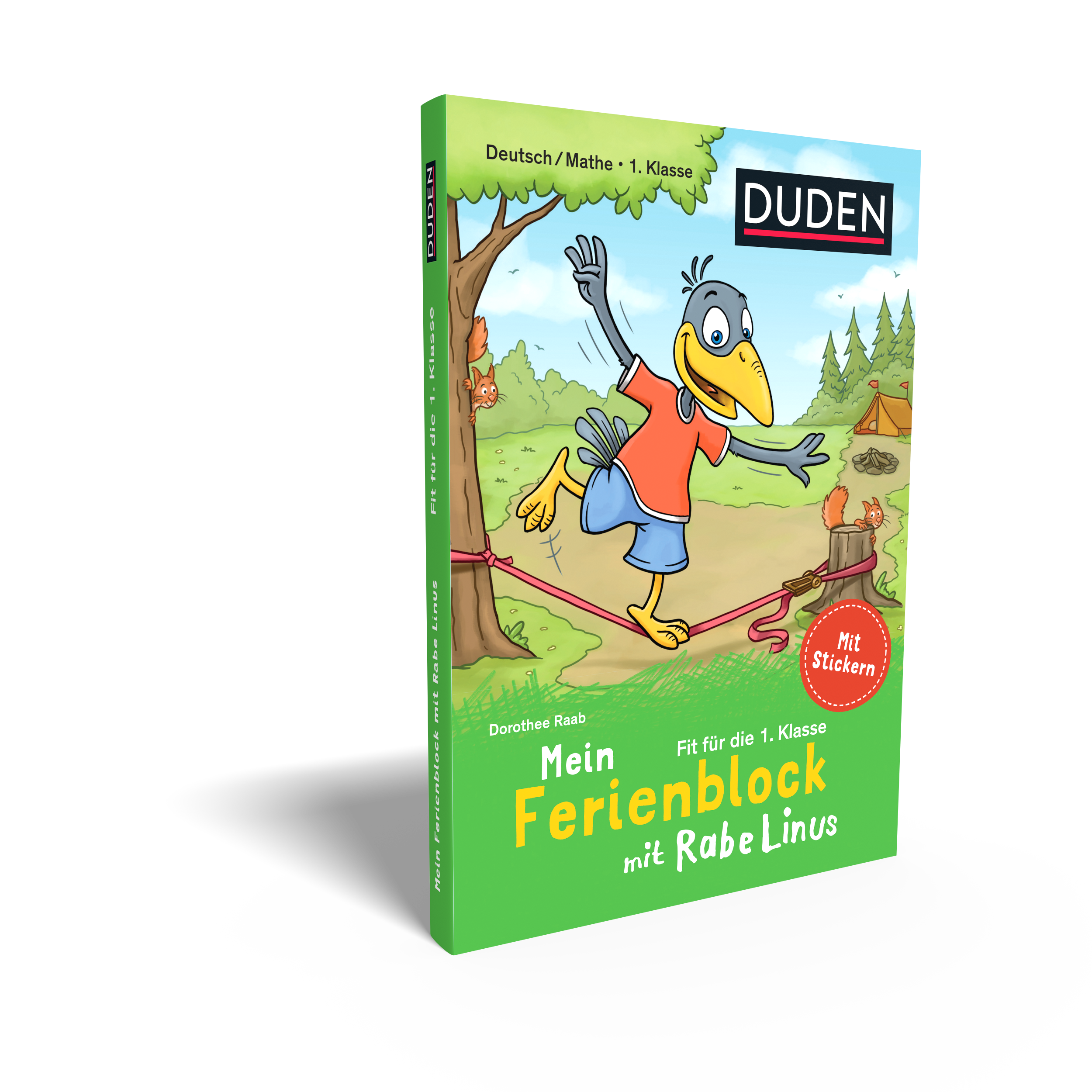 Mein Ferienblock mit Rabe Linus – Fit für die 1. Klasse