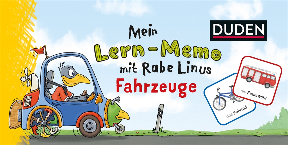 Mein Lern-Memo mit Rabe Linus – Fahrzeuge
