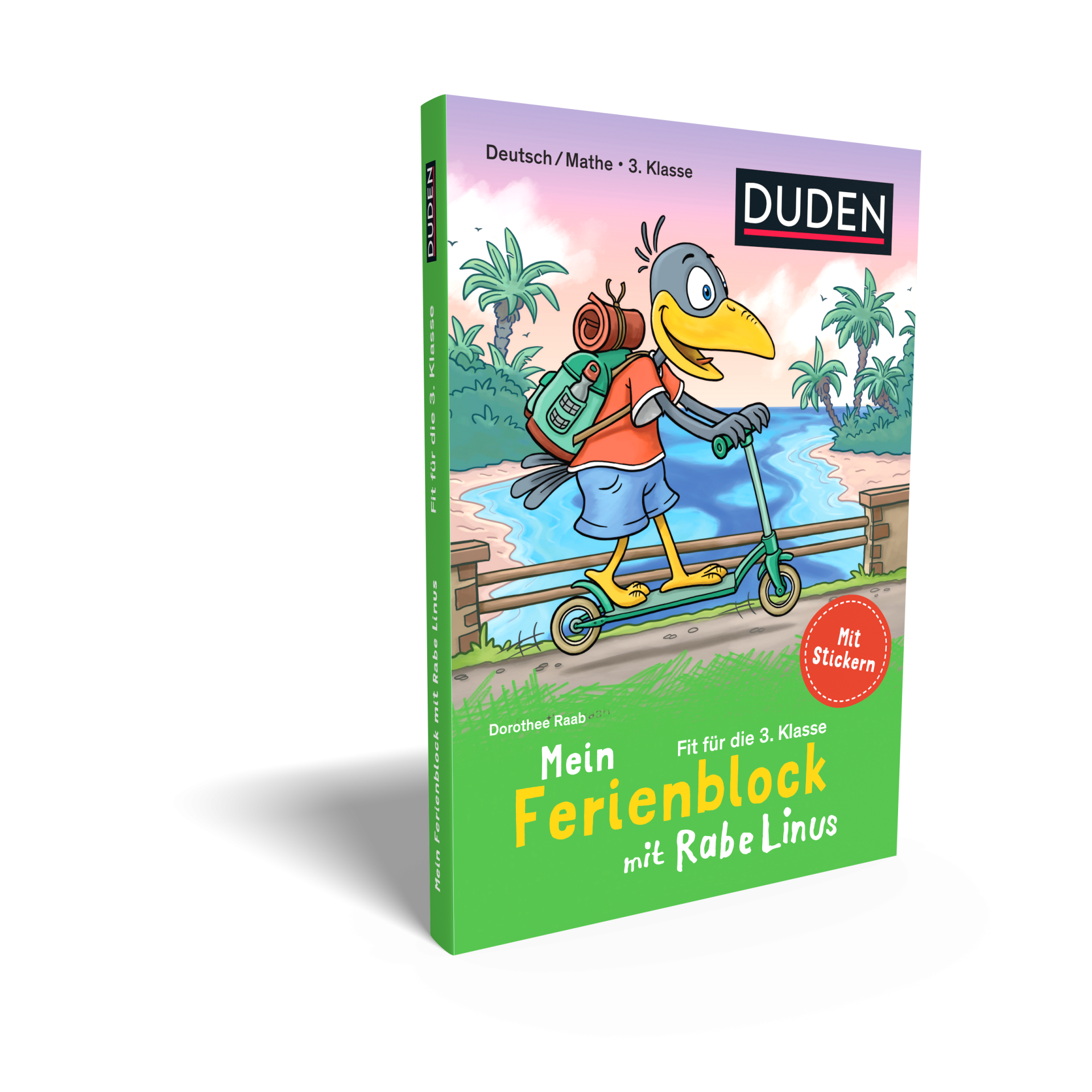 Mein Ferienblock mit Rabe Linus – Fit für die 3. Klasse